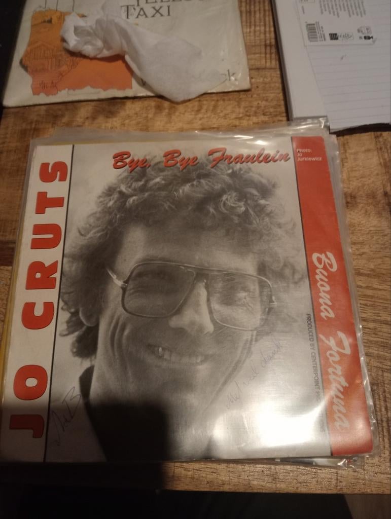 Jo cruts - bye bye fraulein, Cd's en Dvd's, Vinyl | Nederlandstalig, Ophalen of Verzenden, Zo goed als nieuw, Overige formaten
