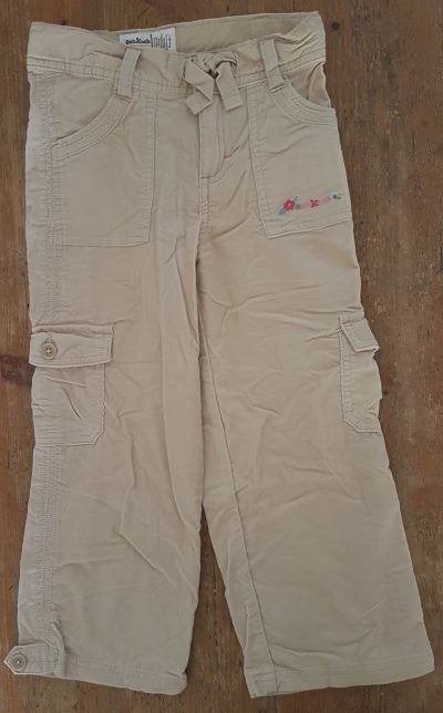 Maat 122 OshKosh meisjes broek ecru NIEUW (0127), Broek, Meisje, Nieuw, Ophalen of Verzenden
