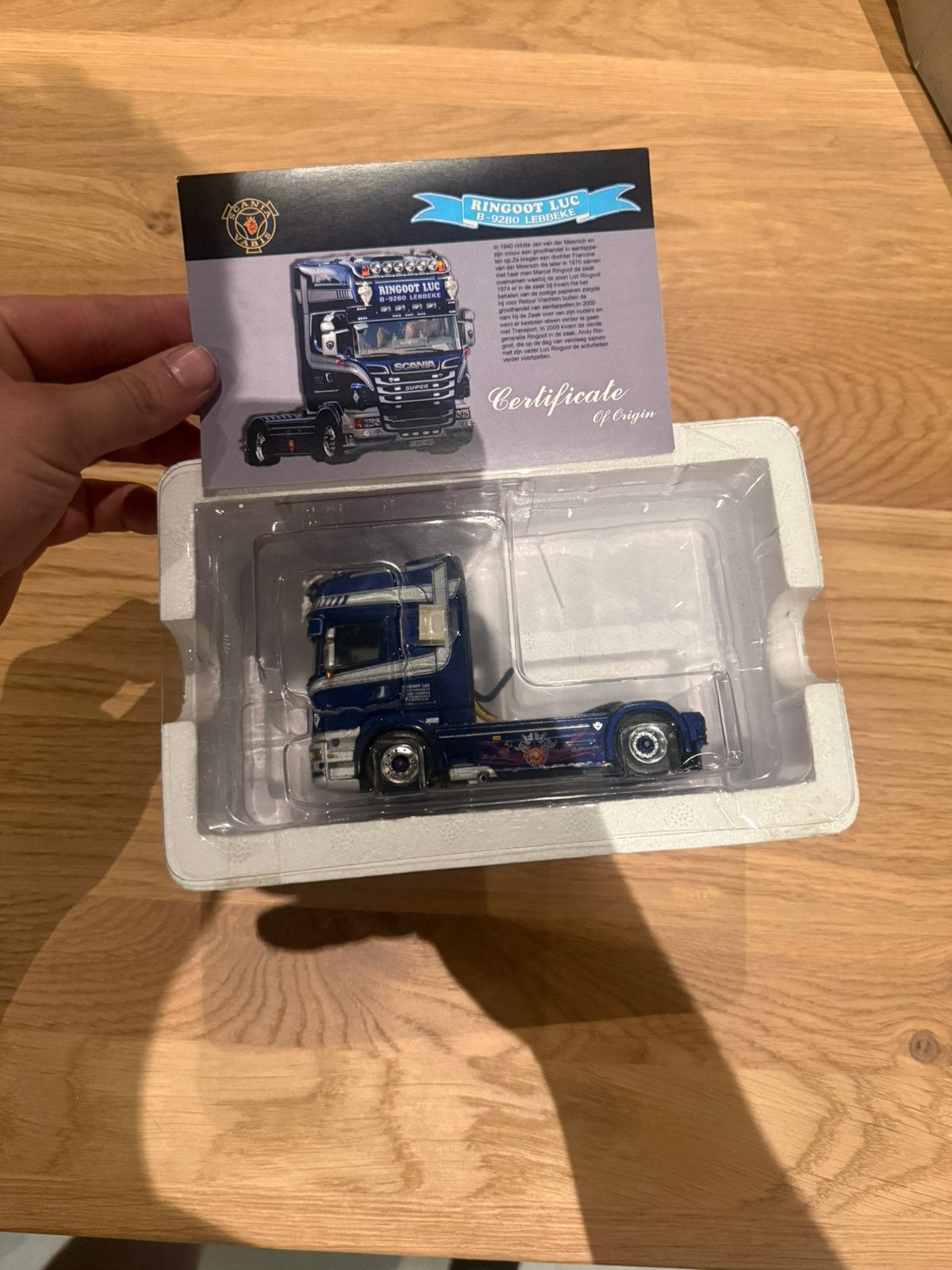 Wsi scania ringoot, Ophalen, Zo goed als nieuw, Bus of Vrachtwagen, Wsi