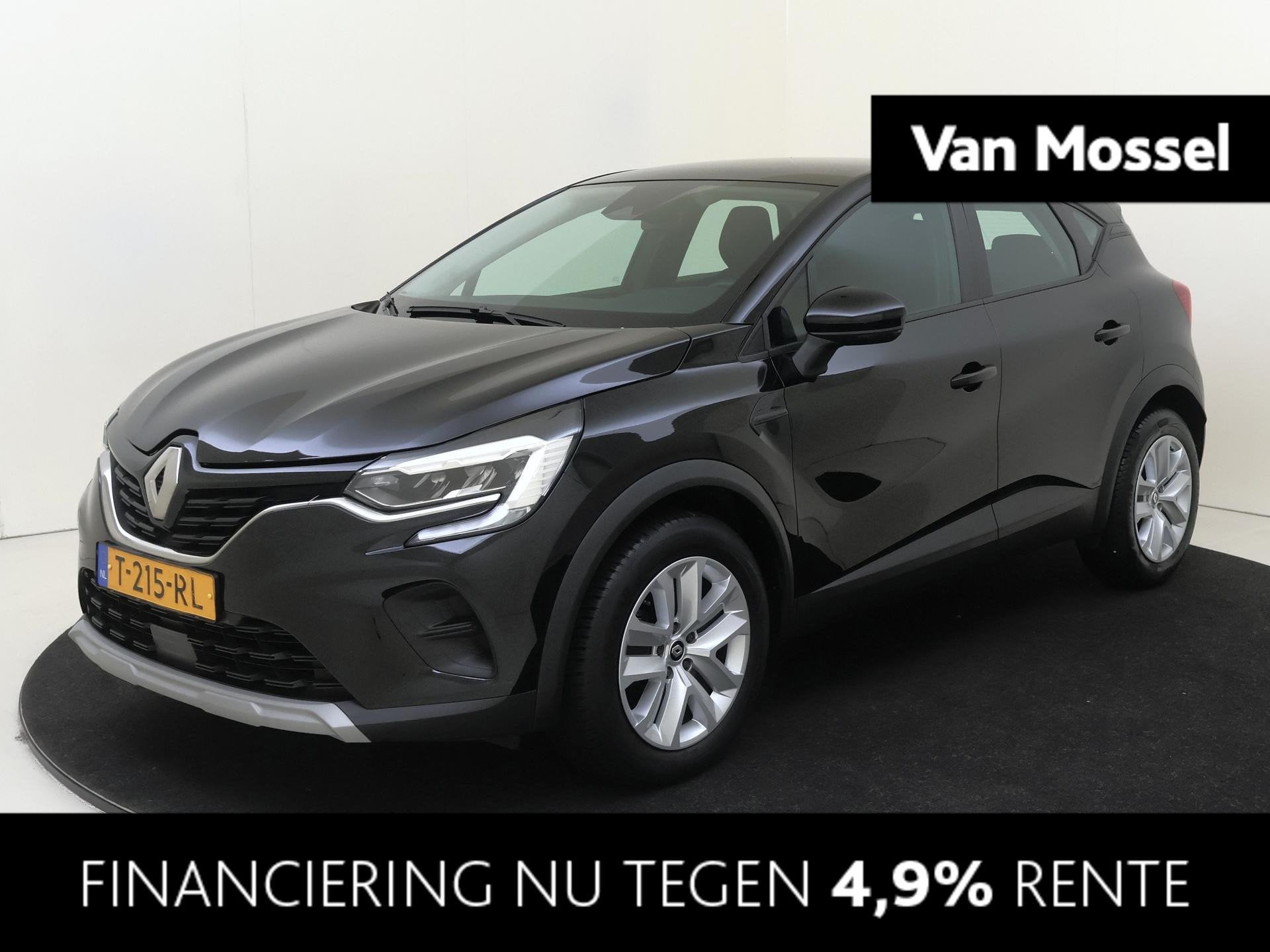 Renault Captur 1.0 TCe 90 PK evolution Navigatie | Airco | A, Voorwielaandrijving, Stof, Gebruikt, Euro 6
