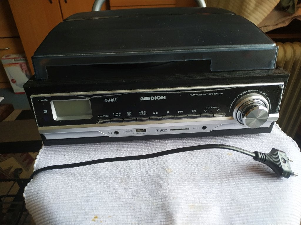 MEDION MD 83906 Digitale Platen en Cassettespeler, Ophalen of Verzenden, Gebruikt, Cassettedeck, Overige merken