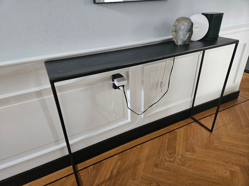 Sidetable, Ophalen, 100 tot 150 cm, Zo goed als nieuw, Minder dan 25 cm