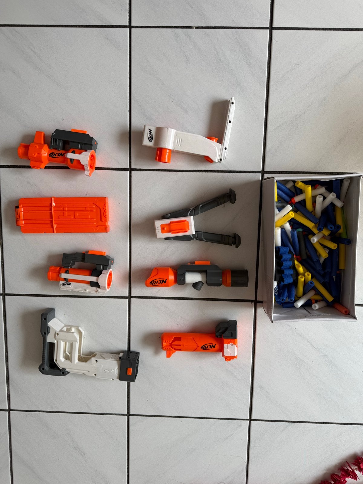 Nerf accessoires, Kinderen en Baby's, Speelgoed | Overig, Ophalen of Verzenden, Gebruikt, Jongen of Meisje