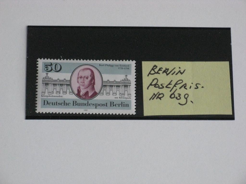 Duitsland Berlijn Michel catalogus Nummer 639, Ophalen of Verzenden, BRD, Postfris