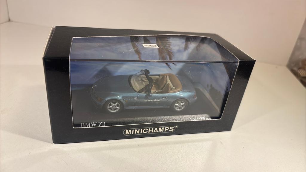Bmw z3 minichamps 1.43, Auto, Ophalen of Verzenden, MiniChamps, A