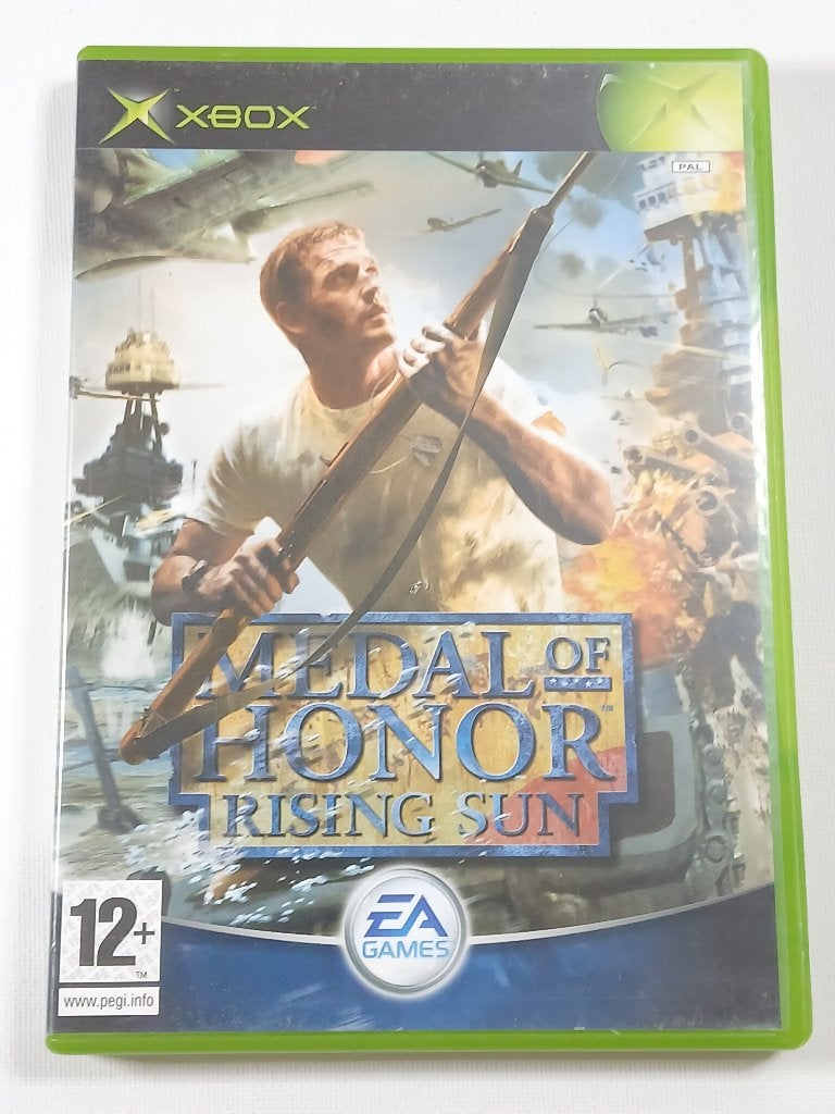 Medal of Honor Rising Sun - XBOX - PAL - Compleet - CIB, Gebruikt, Shooter, Microsoft, 3 spelers of meer