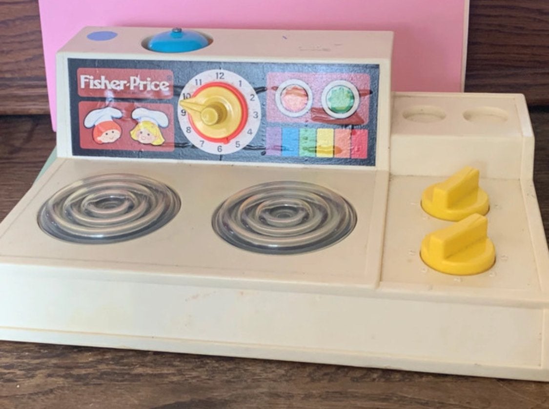 Vintage Fisher-Price Keukentje, Ophalen of Verzenden, Gebruikt, Speelset