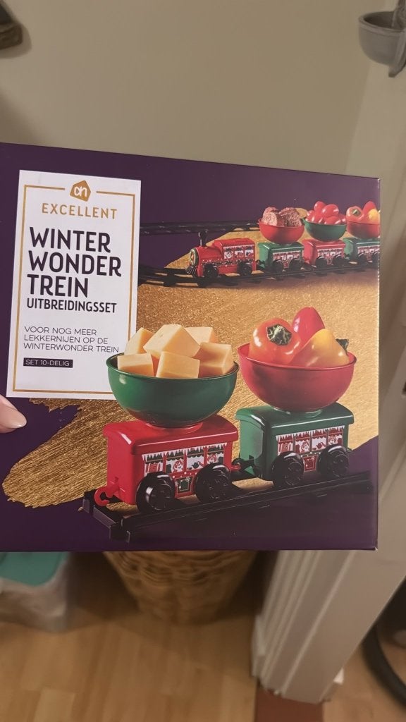 Uitbreidingsset kersttrein ah nieuw in doos, Diversen, Kerst, Ophalen, Nieuw