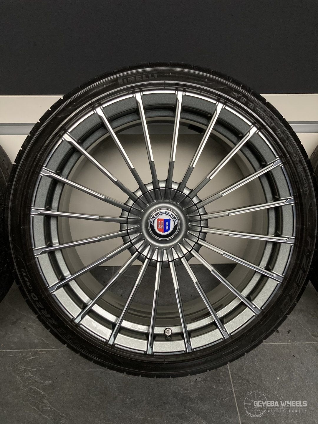 20” originele BMW Alpina B4 G26 velgen + banden breedset, Gebruikt, 255 mm, -, -