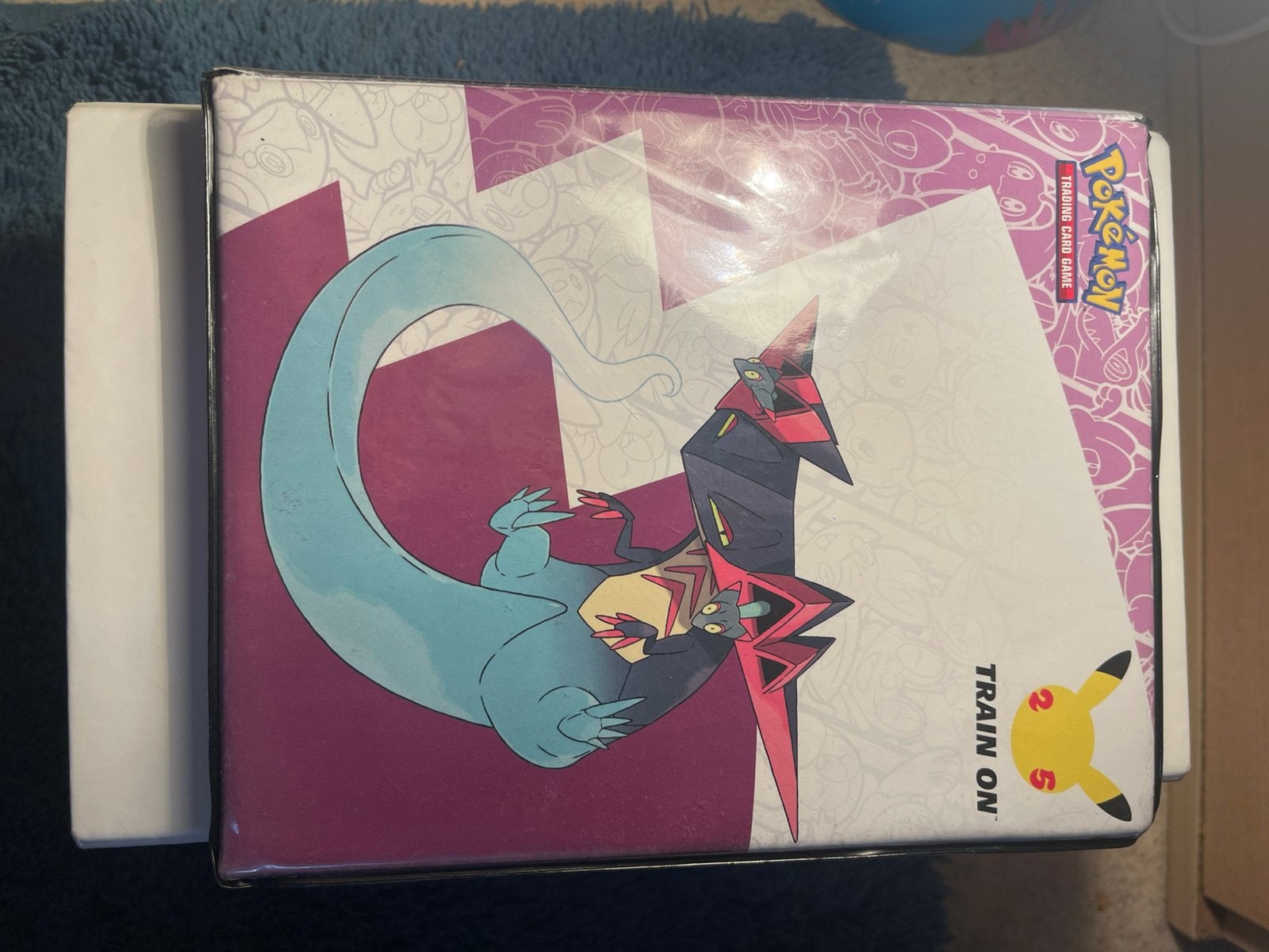 Pokemon boek vol met kaarten goede en oude kaarten van 1995, Ophalen of Verzenden, Zo goed als nieuw, Overige typen