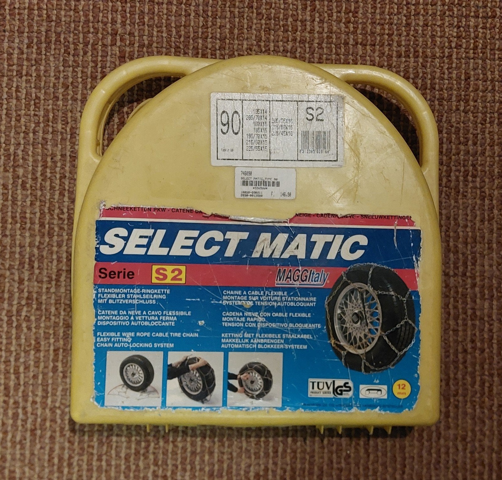 MAGGItaly Select Matic S2 sneeuwkettingen (Type 90), Ophalen of Verzenden