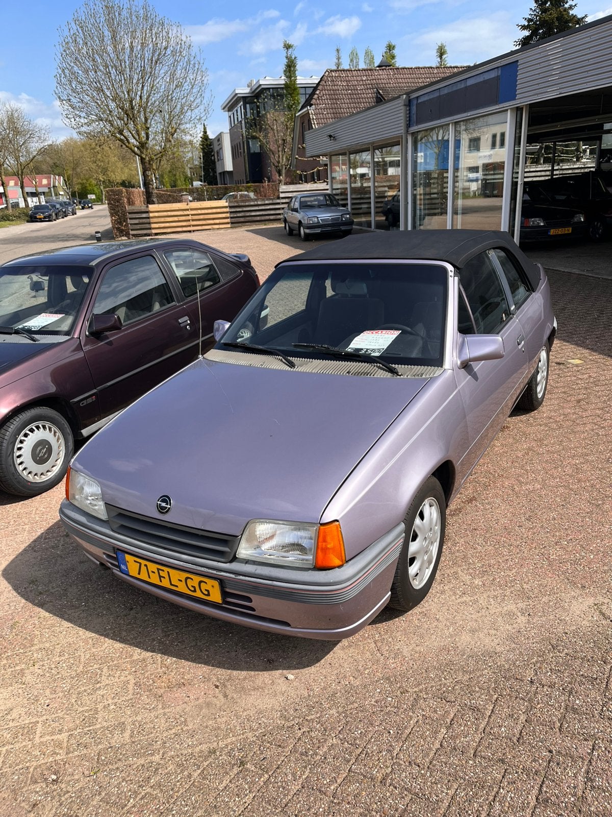 Opel Kadett E 1.6S  1991 Violet, Auto's, Oldtimers, Voorwielaandrijving, Stof, 74 pk, Blauw