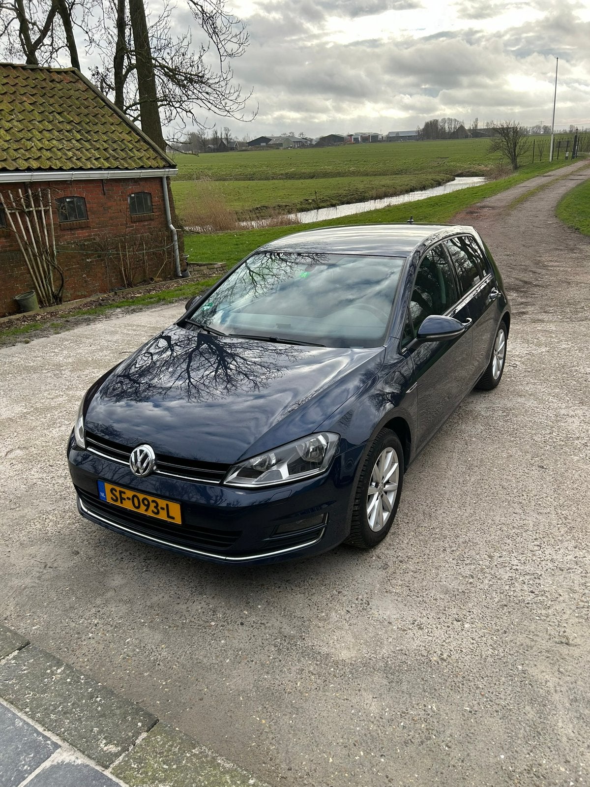 Volkswagen Golf 1.6 TDI 81KW 5D 2016 Blauw, Voorwielaandrijving, 4 cilinders, Blauw, Te koop