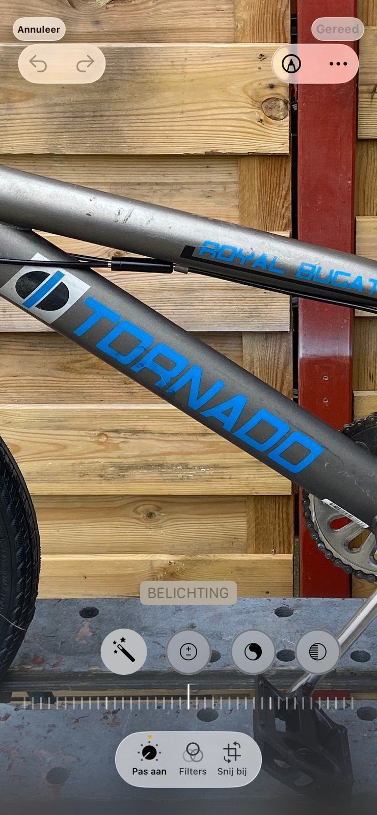 BMX 20 inch, Fietsen en Brommers, Fietsen | Crossfietsen en BMX, Ophalen, Gebruikt, Staal, Velgrem
