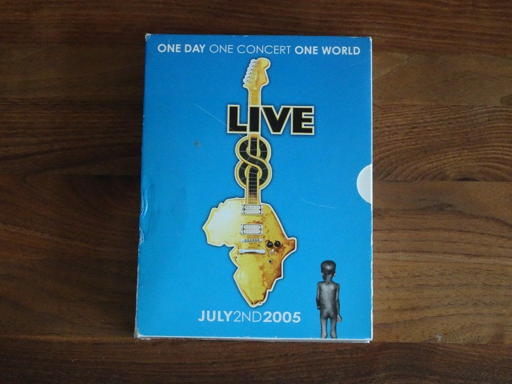 Live Aid 2005 4 dvd set, Cd's en Dvd's, Alle leeftijden, Ophalen of Verzenden, Gebruikt