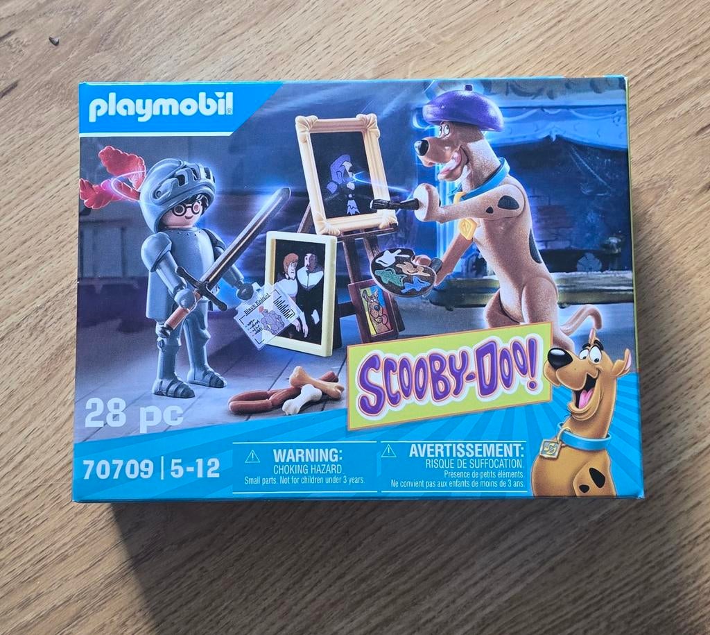 Playmobil Scooby-Doo! 70709 Scooby & Black Knight Nieuw, Ophalen of Verzenden, Nieuw