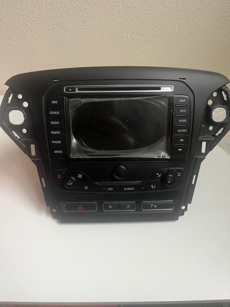 Ford MCA radio navigatie systeem met kachelbediening unit, Auto diversen, Autonavigatie, Ophalen of Verzenden, Zo goed als nieuw