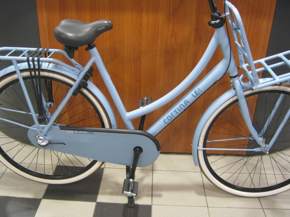Cortina U4 Transport Dames Blue Sky Matt 57cm, Fietsen en Brommers, Gebruikt, -, -, 56 cm of meer