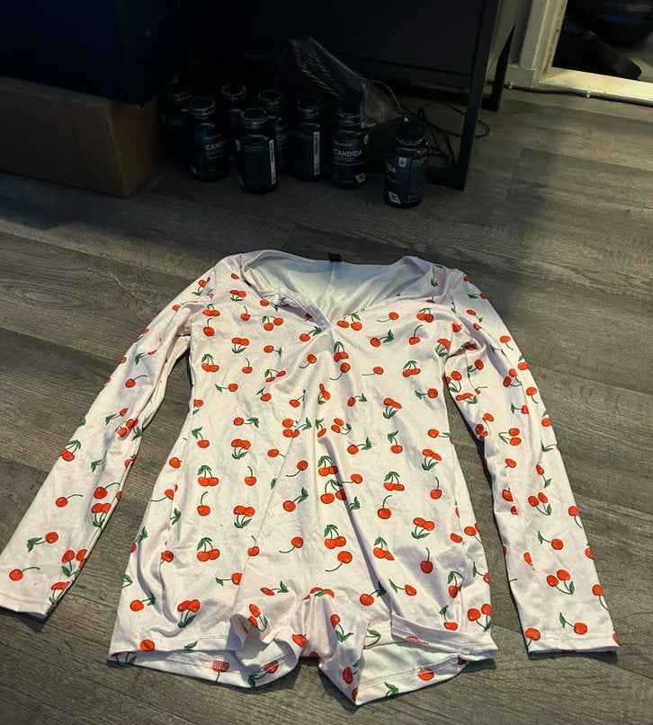 Kersen pyjama, maat M, Ophalen of Verzenden, Nieuw