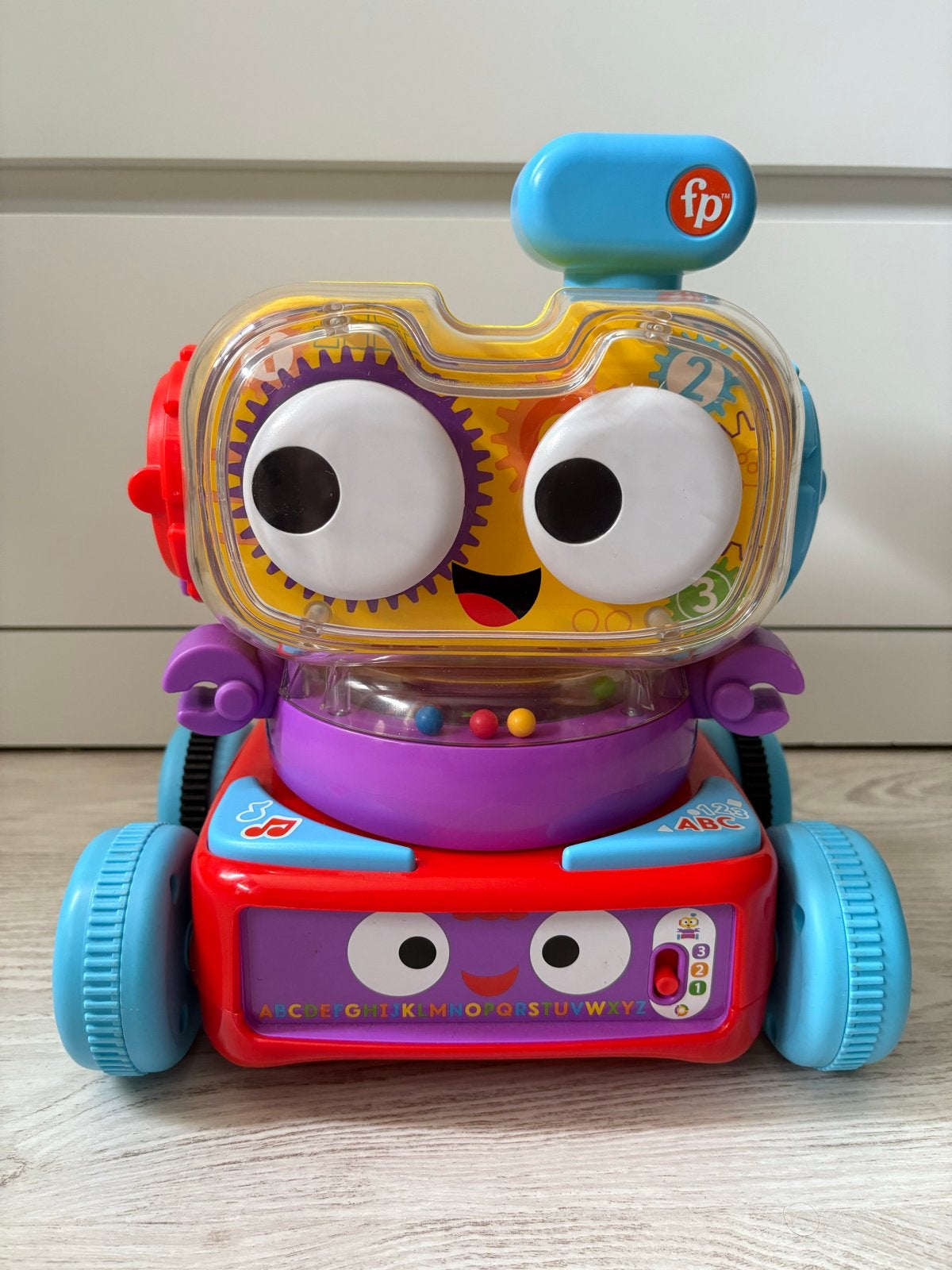 Fisher-Price Robot Speelgoed met Licht en Geluid, Ophalen of Verzenden, Zo goed als nieuw, Overige typen, Met licht