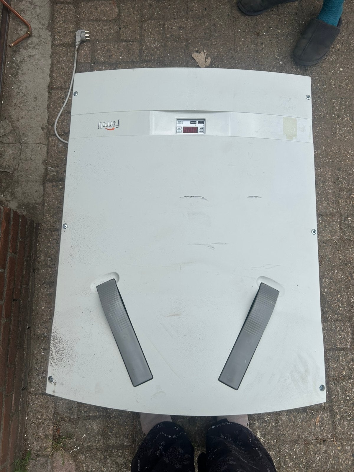 Ferroli wtw hr optifor 350 met perilex stekker, Ophalen of Verzenden, Zo goed als nieuw, Ventilator en Afzuiger