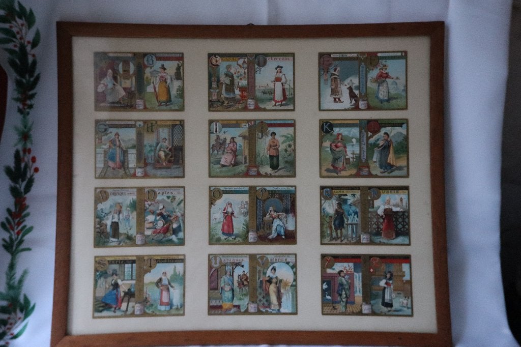 Antieke Liebig plaaties verzameling c 1924, Ophalen of Verzenden
