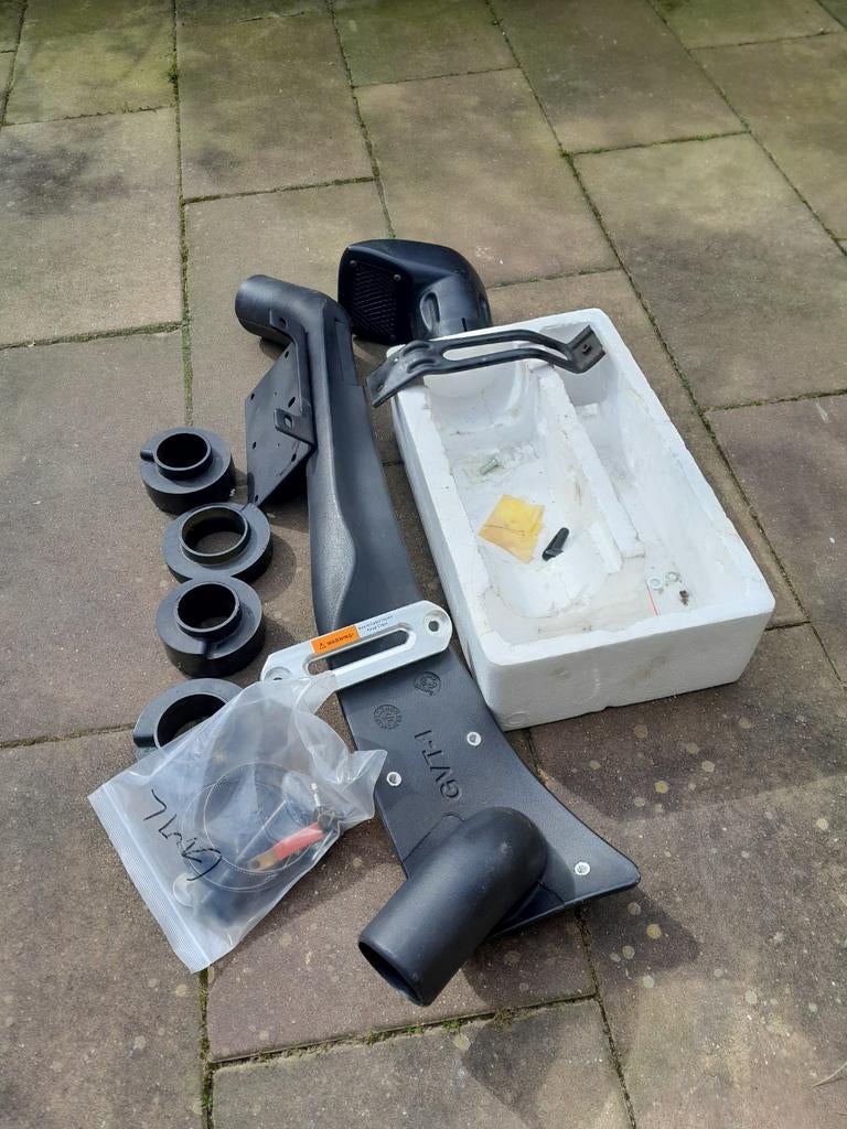 Snorkel met bevestiging en 4 spacers, Auto-onderdelen, Ophalen