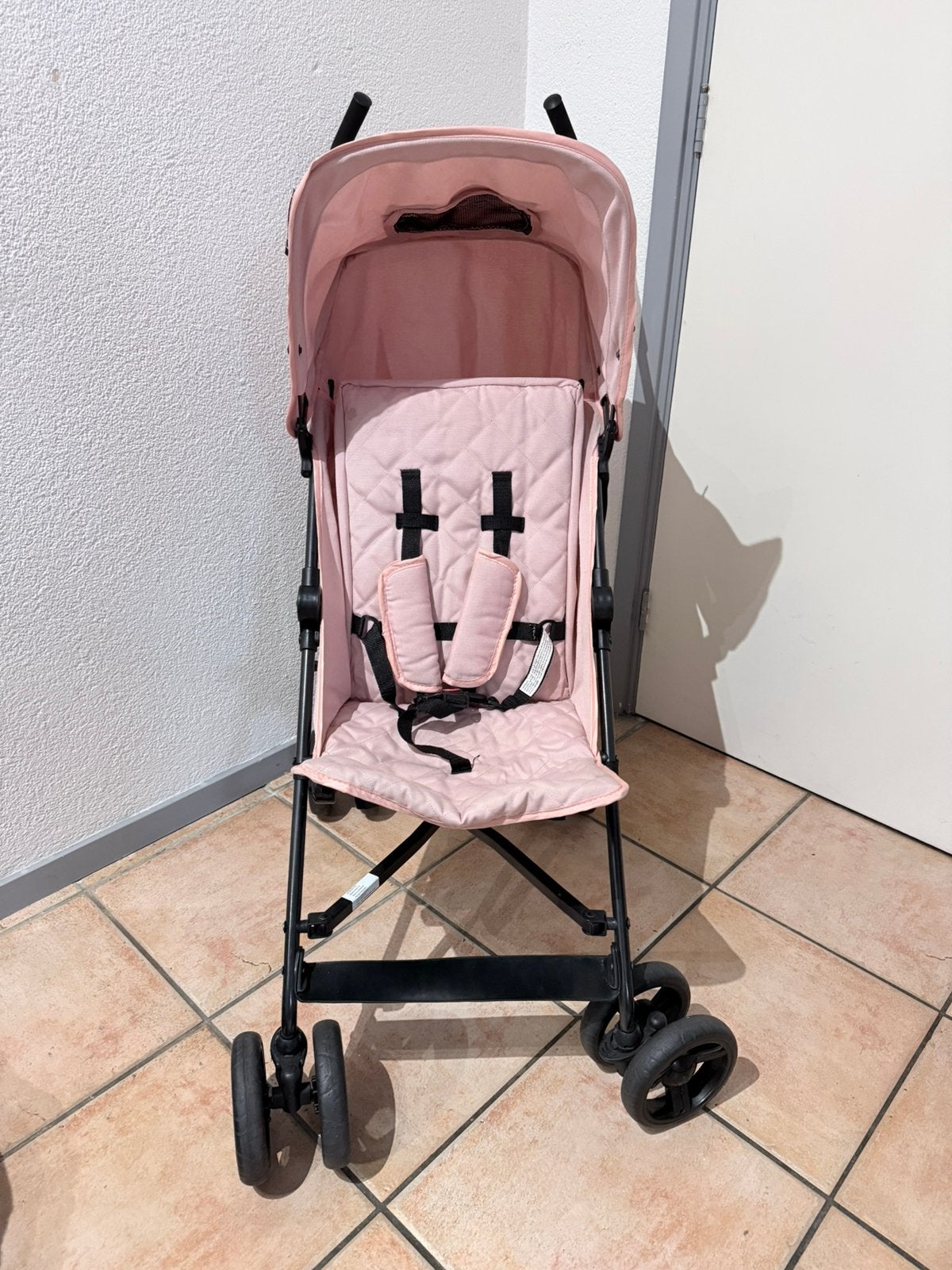 Roze buggy, Ophalen, Zo goed als nieuw