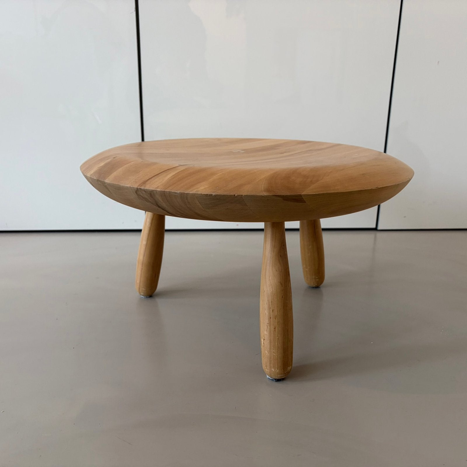 Vintage IKEA PS "Karljohan" bijzettafel, Ophalen, Minder dan 50 cm, Gebruikt, Rond