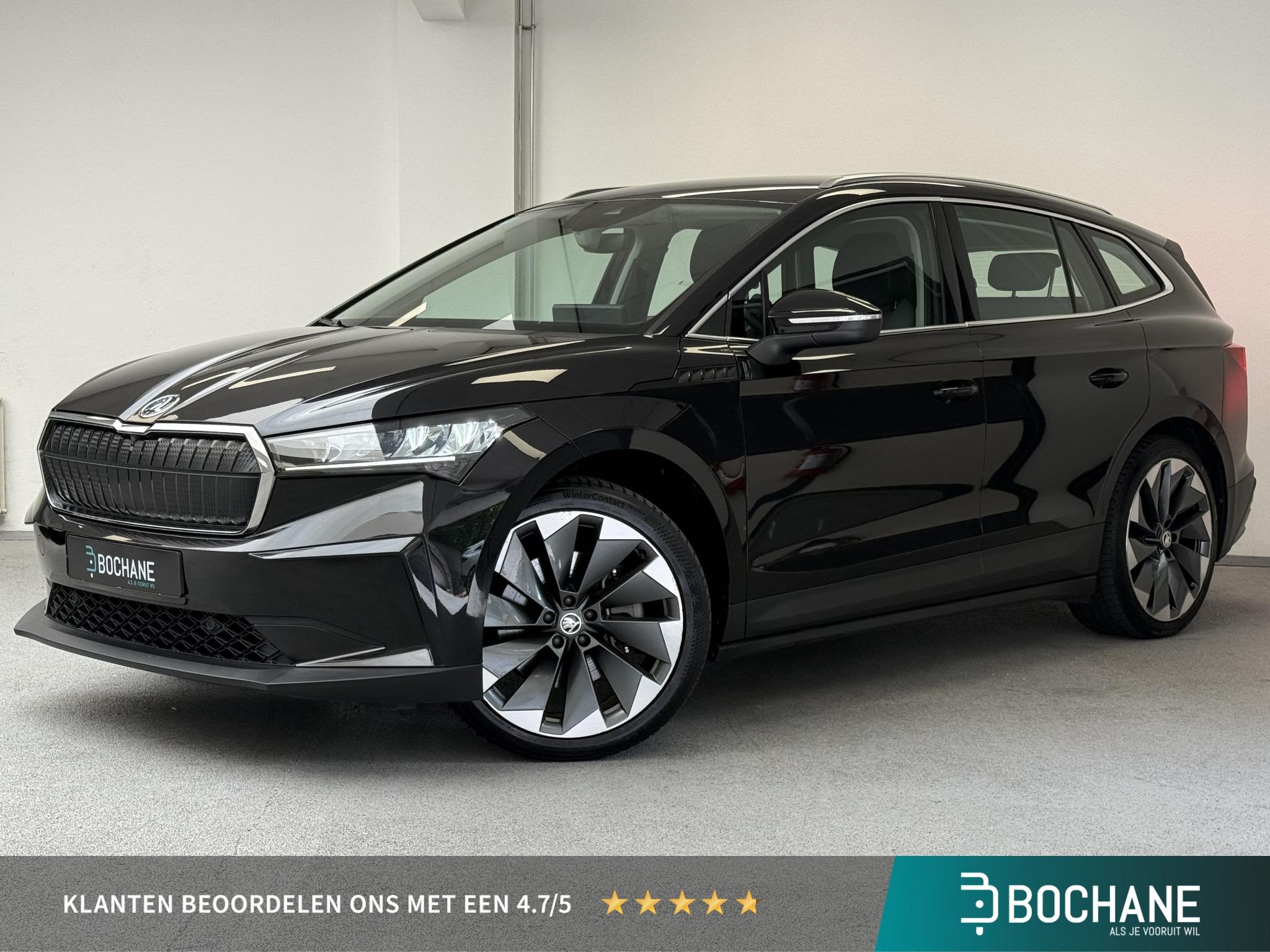 Skoda Enyaq iV 80 | TREKHAAK | CAMERA | SOH 94% | 1e-EIG |, Auto's, Dealer onderhouden, Achterwielaandrijving, Gebruikt, 80 kWh