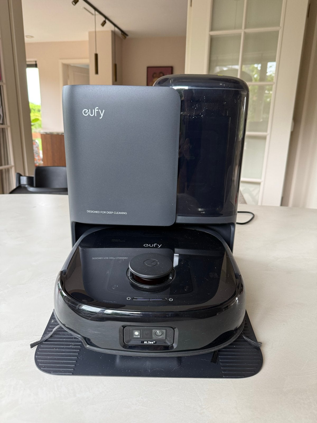 Eufy Omni E25 Robotstofzuiger met Dweilfunctie, Witgoed en Apparatuur, Stofzuigers, Ophalen, Overige merken, Zo goed als nieuw