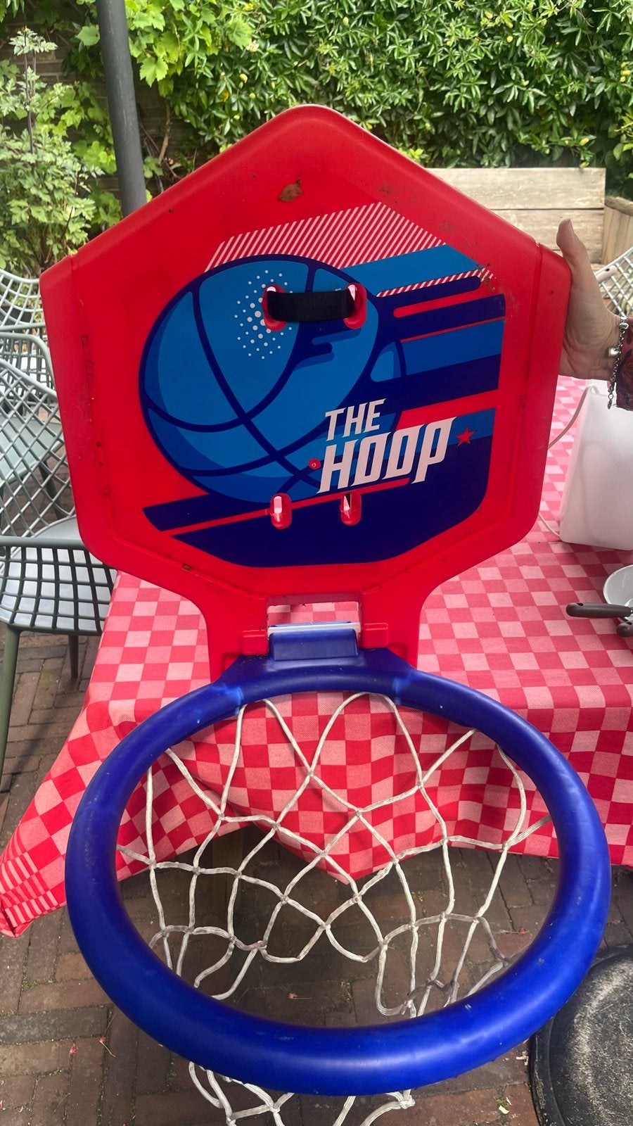 Tarmak 'The Hoop' 500 –Verplaatsbaar/Draagbaar Basketbalbord, Kinderen en Baby's, Ophalen of Verzenden, Gebruikt