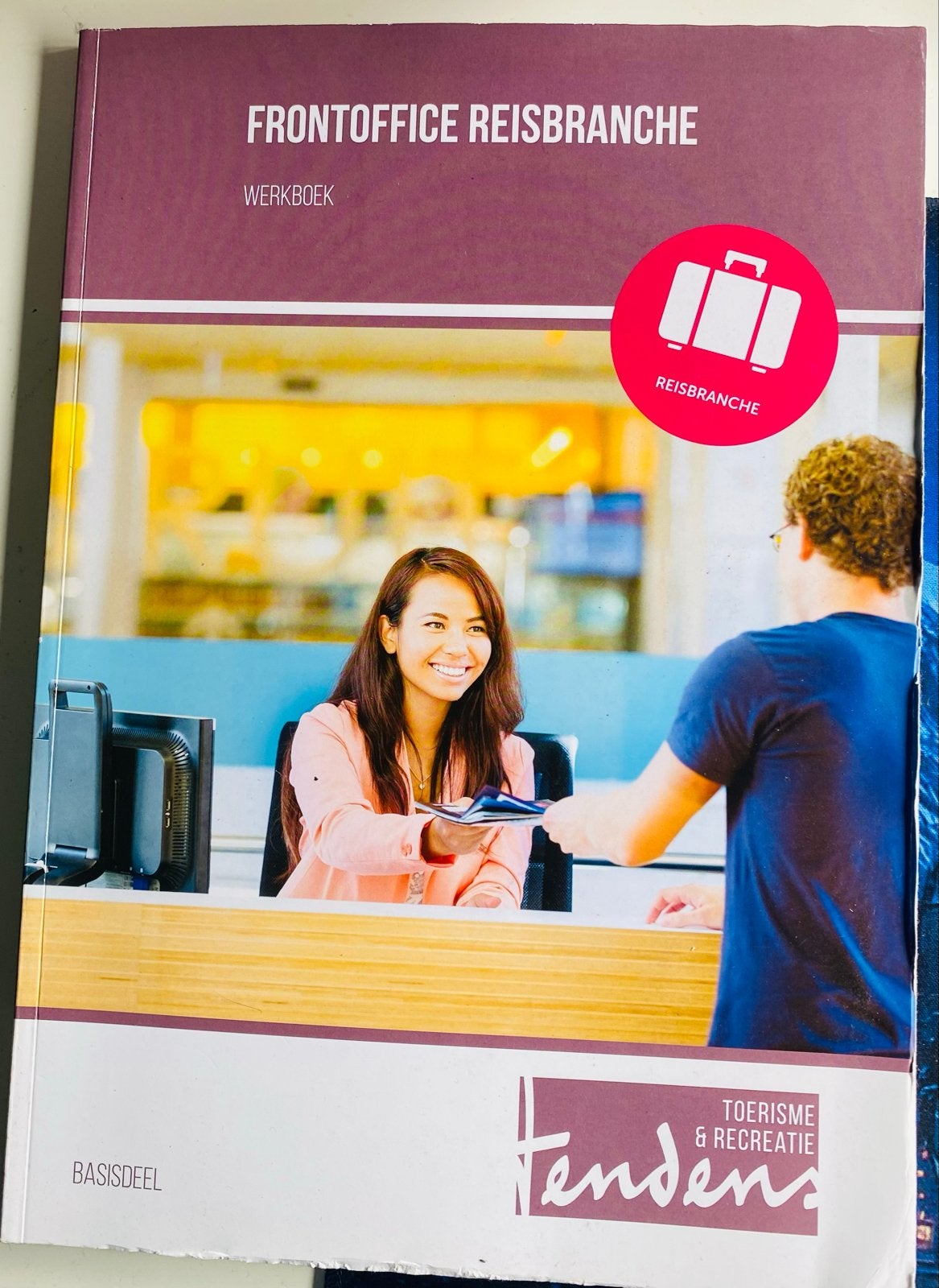 Frontoffice Reisbranche Werkboek - Basisdeel, Boeken, Ophalen of Verzenden, Gamma, Zo goed als nieuw, MBO