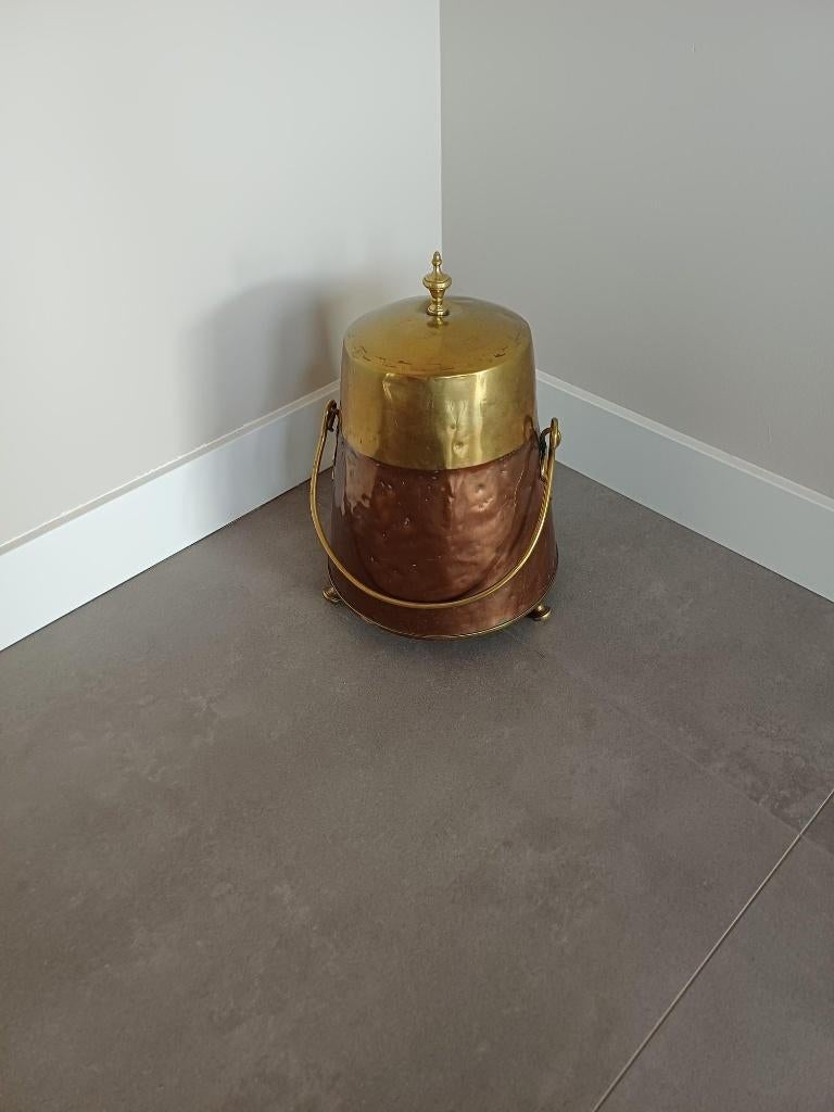 koperen ketel, Antiek en Kunst, Ophalen, Koper