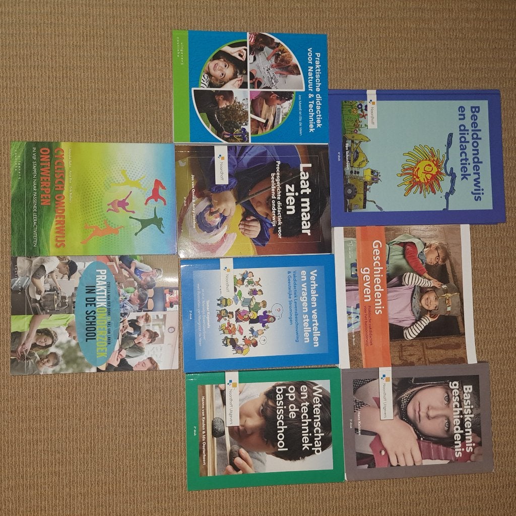 Diverse studieboeken lerarenopleiding (PABO), Boeken, Zo goed als nieuw, HBO, Ophalen of Verzenden, Alpha