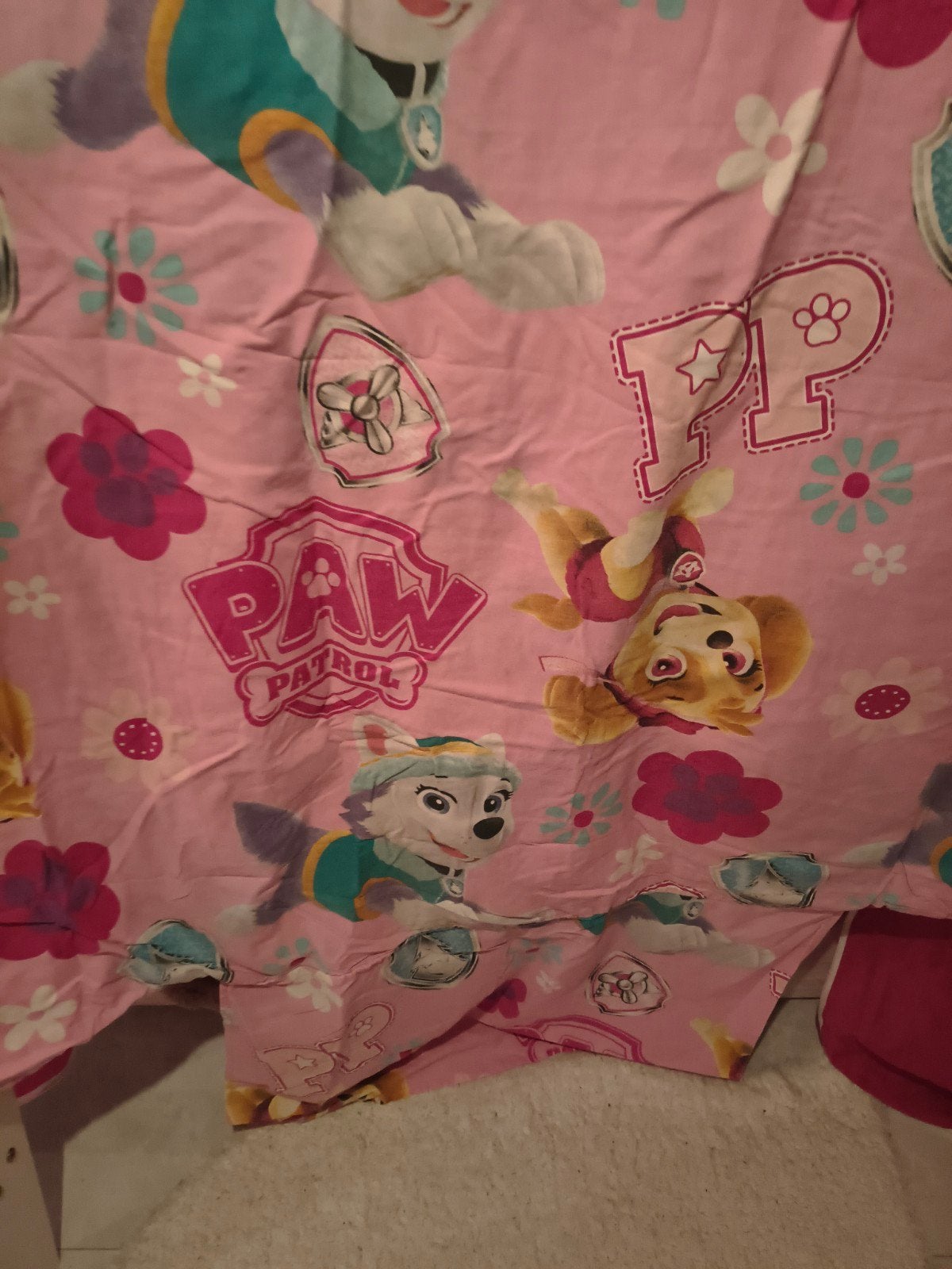 Paw Patrol Dekbedovertrek Roze Meisjes, Gebruikt, Overige merken, Meisje, Dekbedovertrek