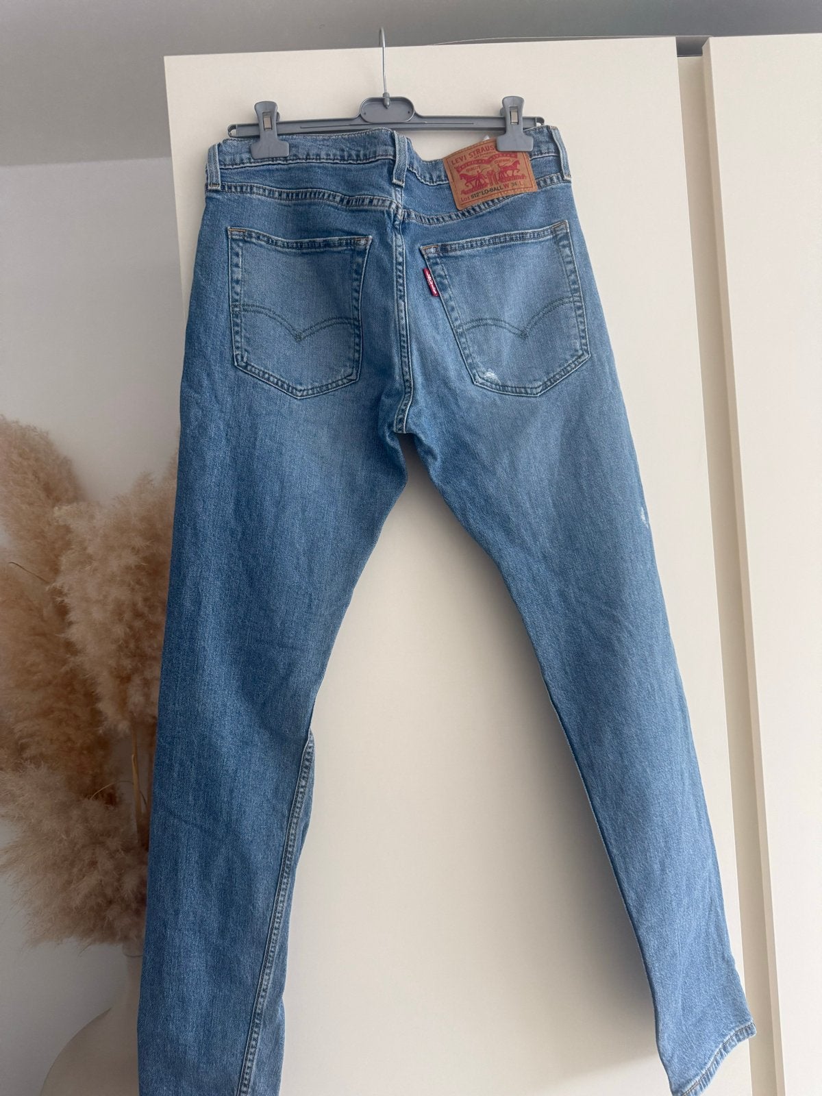 Levi's 512 Slim Taper Jeans - W34 - Gedragen, Ophalen of Verzenden, Gedragen, Blauw, W33 - W34 (confectie 48/50)