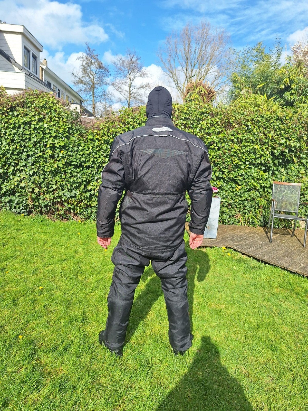 Regenpak motor Spear XXL Zo goed als nieuw., Motoren, Kleding | Motorkleding, Ophalen, Tweedehands, Combipak