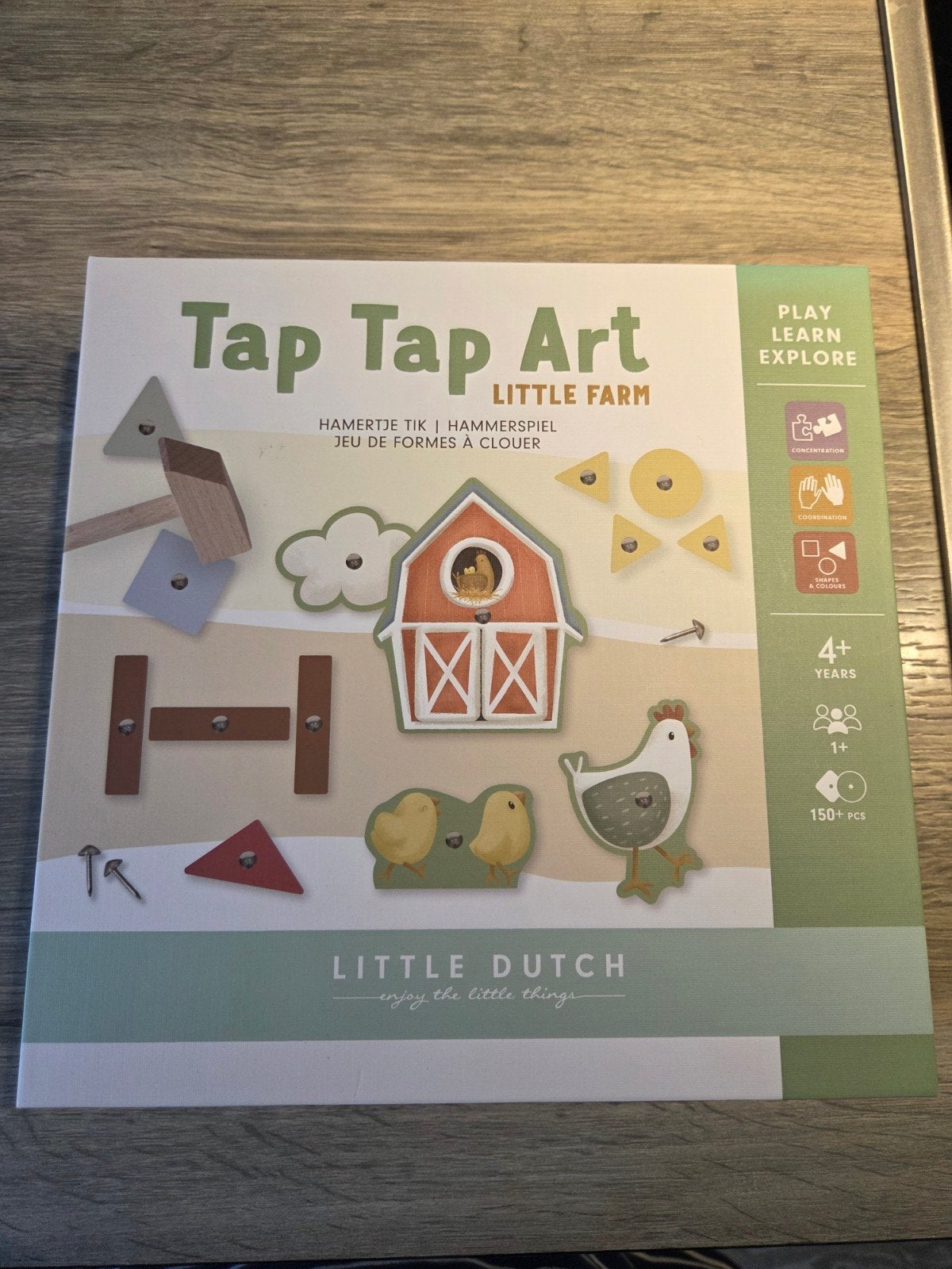 Tap Tap Art Hamertje Tik! NIEUW! LITTLE DUTCH, Ophalen of Verzenden, Nieuw