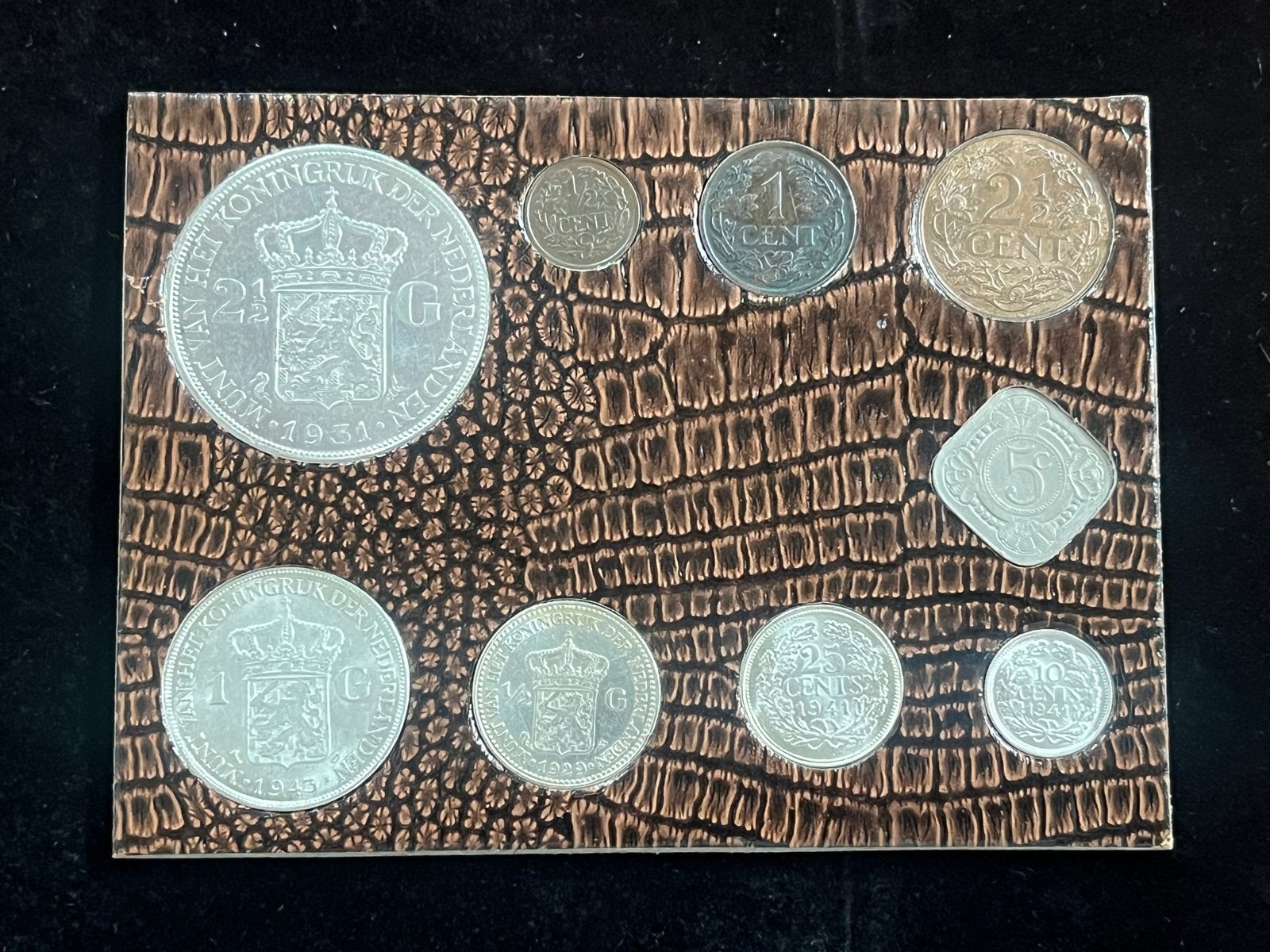 Diverse Nederlandse munten set - Wilhelmina en meer, Ophalen, Koningin Wilhelmina, 1 cent, Setje