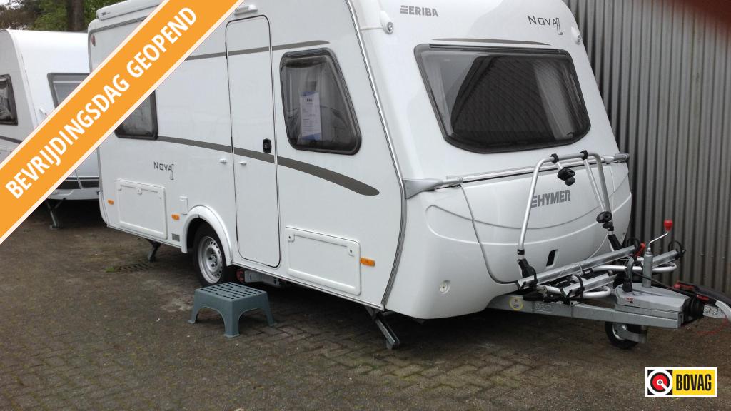 Eriba Nova Light 465, Caravans en Kamperen, Standaardzit, Schokbreker, 750 - 1000 kg, Overige typen