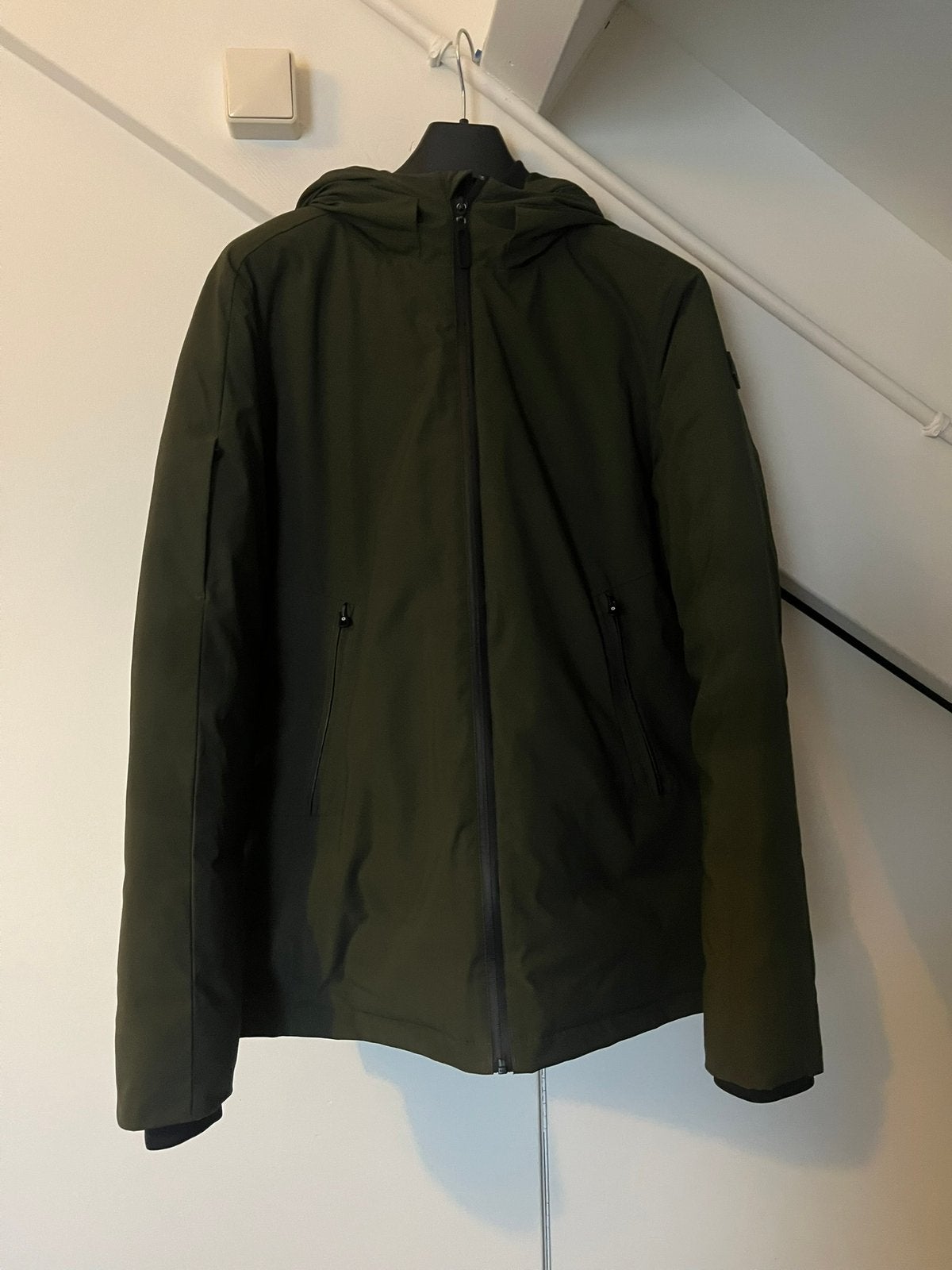 Mooie groene winterjas van Blue Industry, Ophalen of Verzenden, Zo goed als nieuw, Groen
