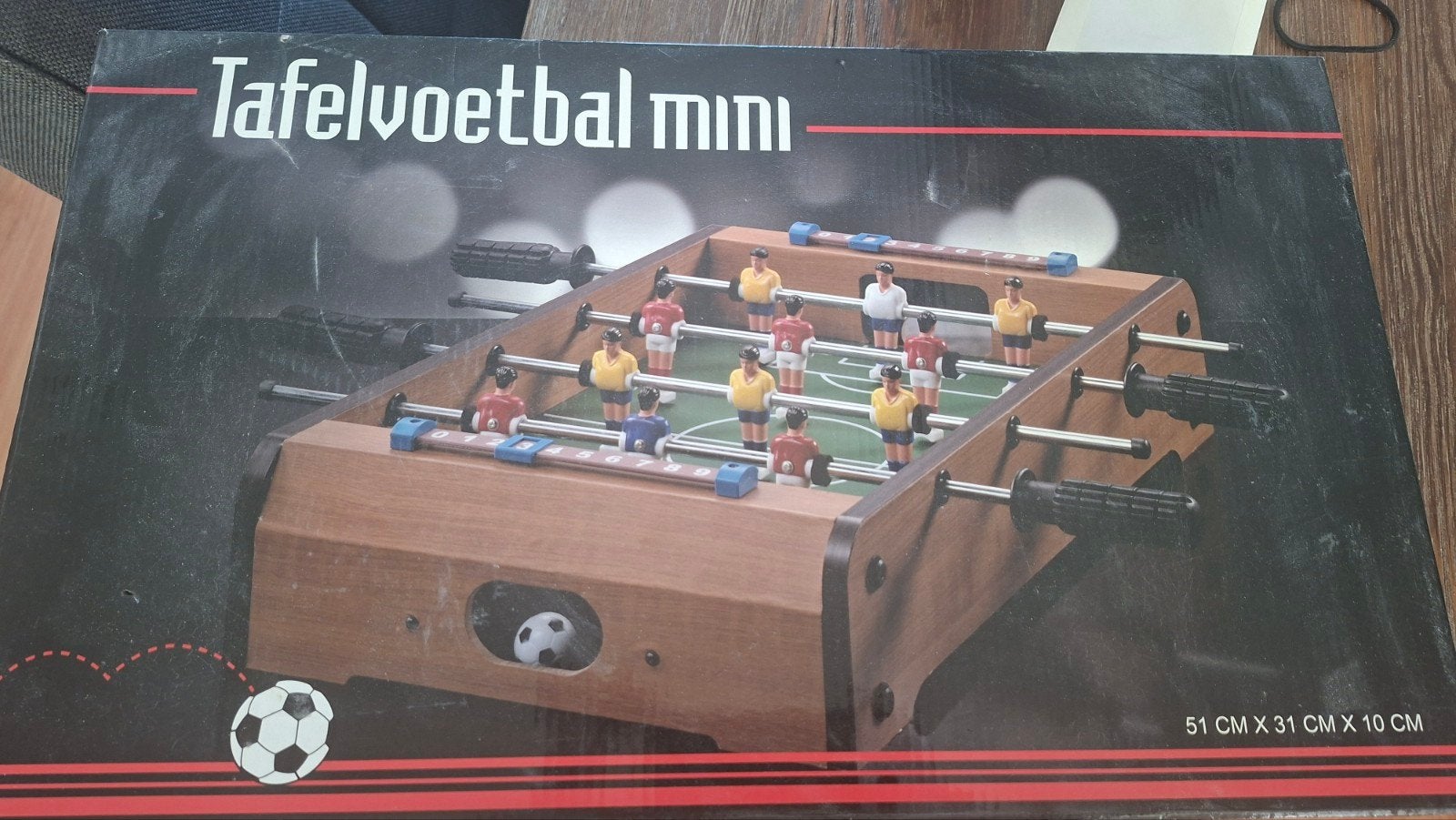 tafelvoetbal mini, Ophalen, Nieuw
