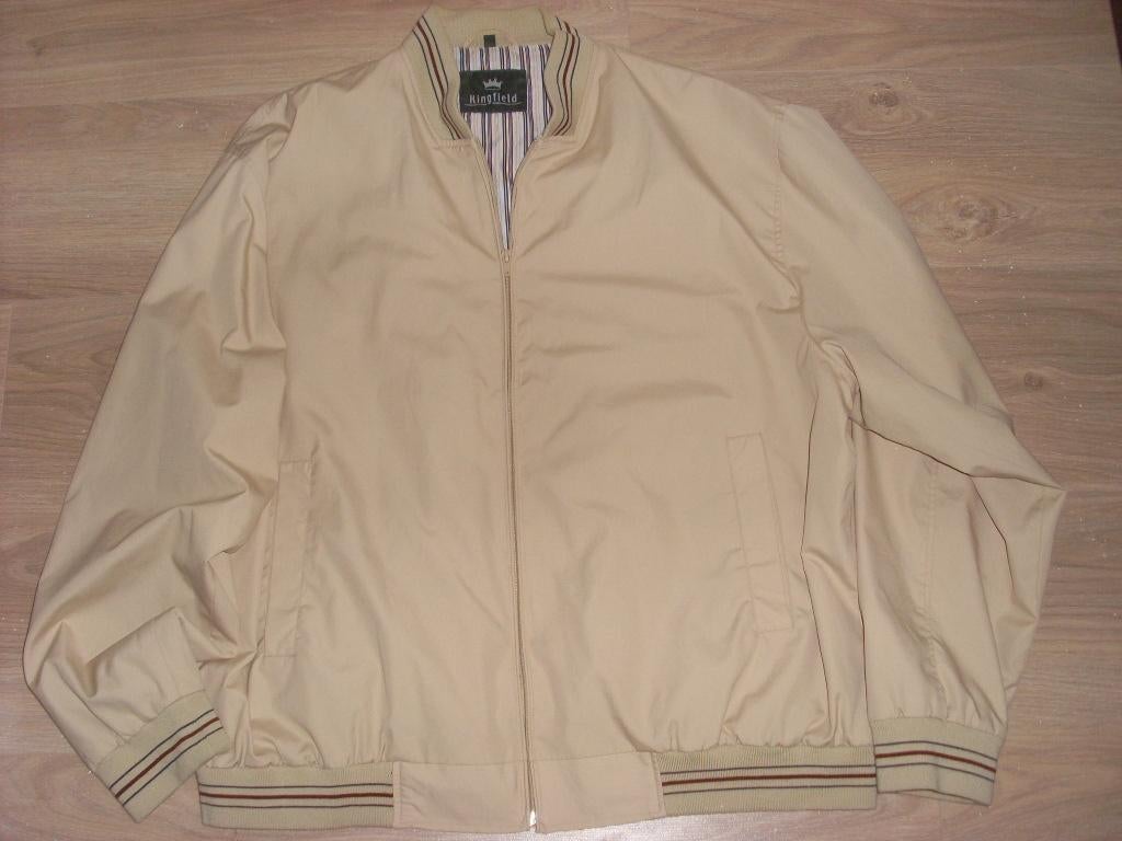 kingfield jack maat XXXL  beige, Verzenden, Zo goed als nieuw, Overige maten, Beige