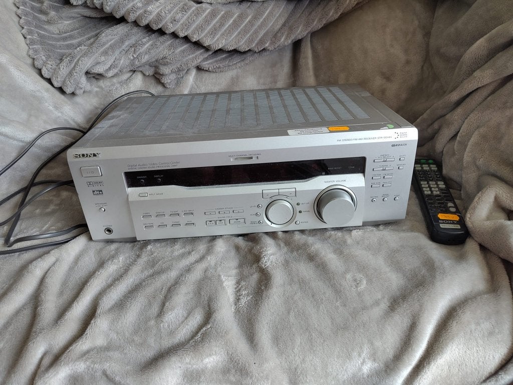Sony STR-DE445 Digital Audio/Video Control Center Receiver, Gebruikt, Ophalen of Verzenden, 60 tot 120 watt, Sony