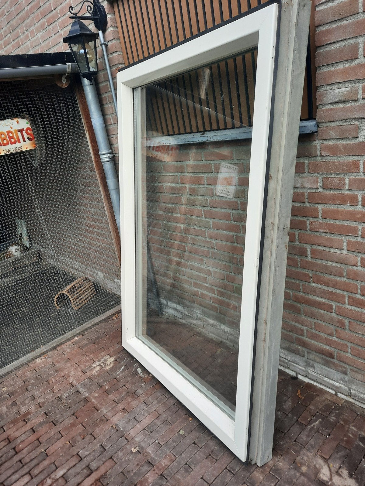 Gebruikt Gevelraam met Dubbelglas - Hoog en Breed, Ophalen, Gevelraam of Ruit, Gebruikt, 80 tot 120 cm