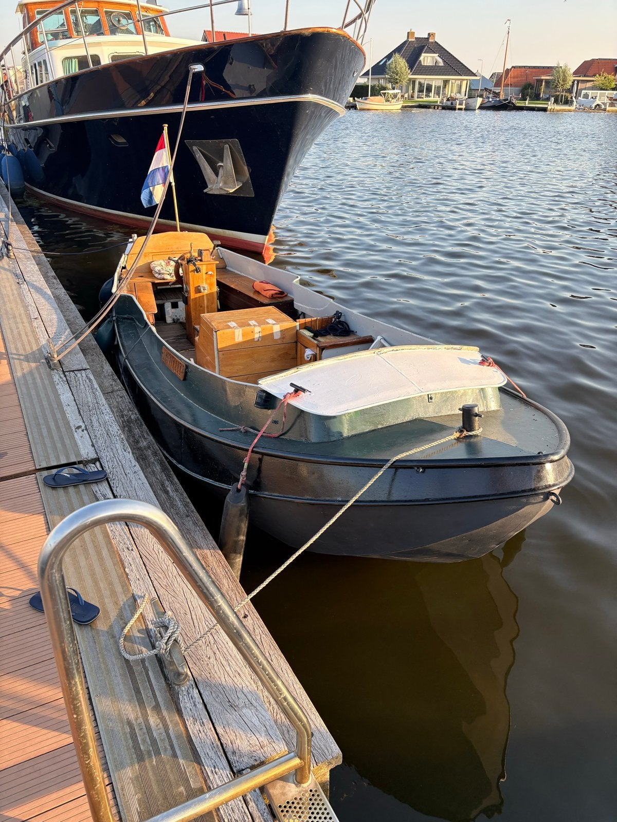 Mooie klassieke Beenakkervlet- Ideaal voor plassen en meren, Ophalen, Overige merken, 70 cm, Gebruikt