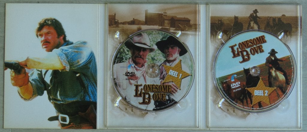 2DVD Lonesome Dove (1989) Robert Duvall, Tommy Lee Jones, Cd's en Dvd's, Ophalen, Gebruikt, Nederlands, Actie en Avontuur