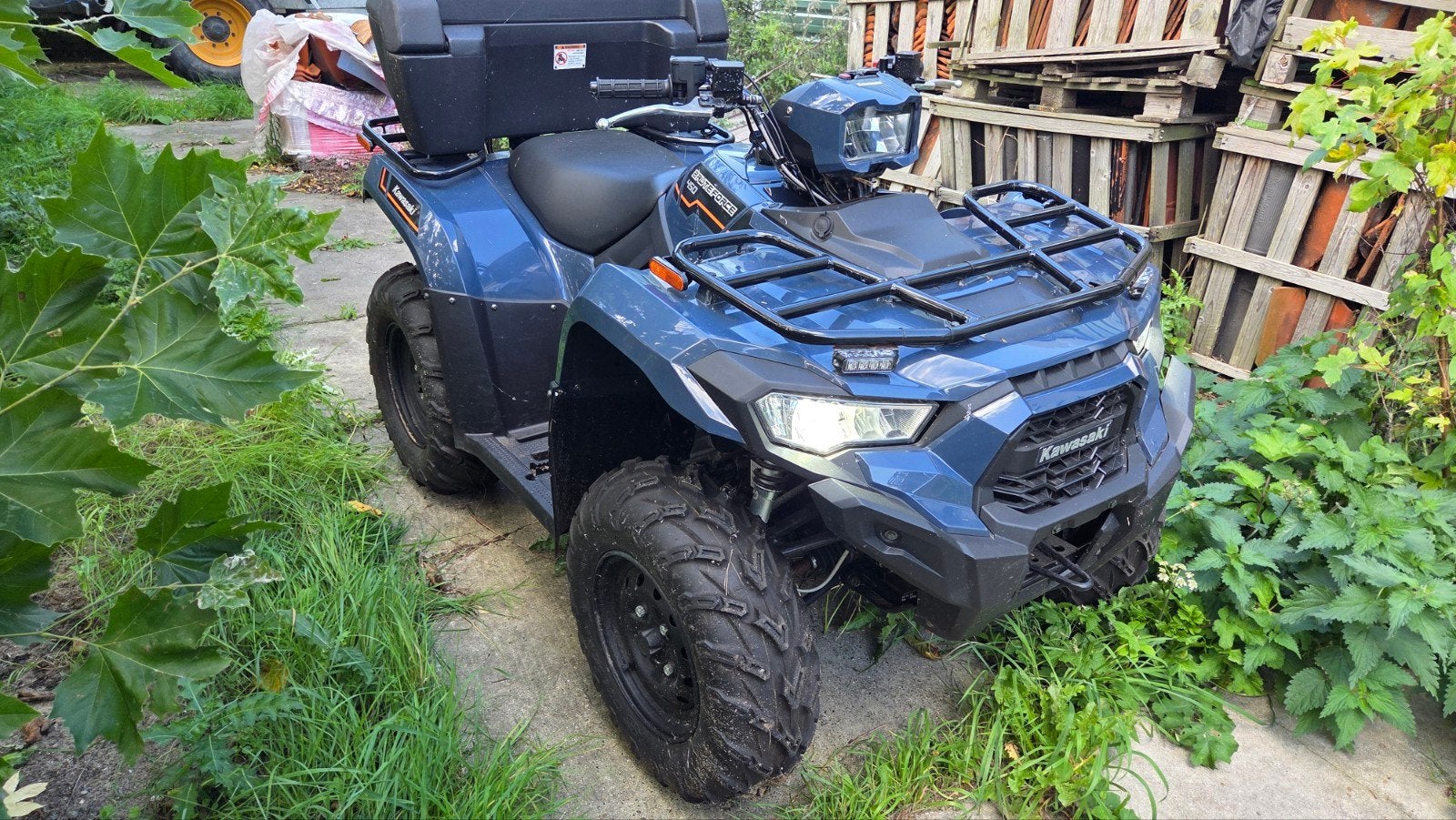Kawasaki Brute Force 450 ATV - Zeer weinig kilometers, 1 cilinder, 450 cc