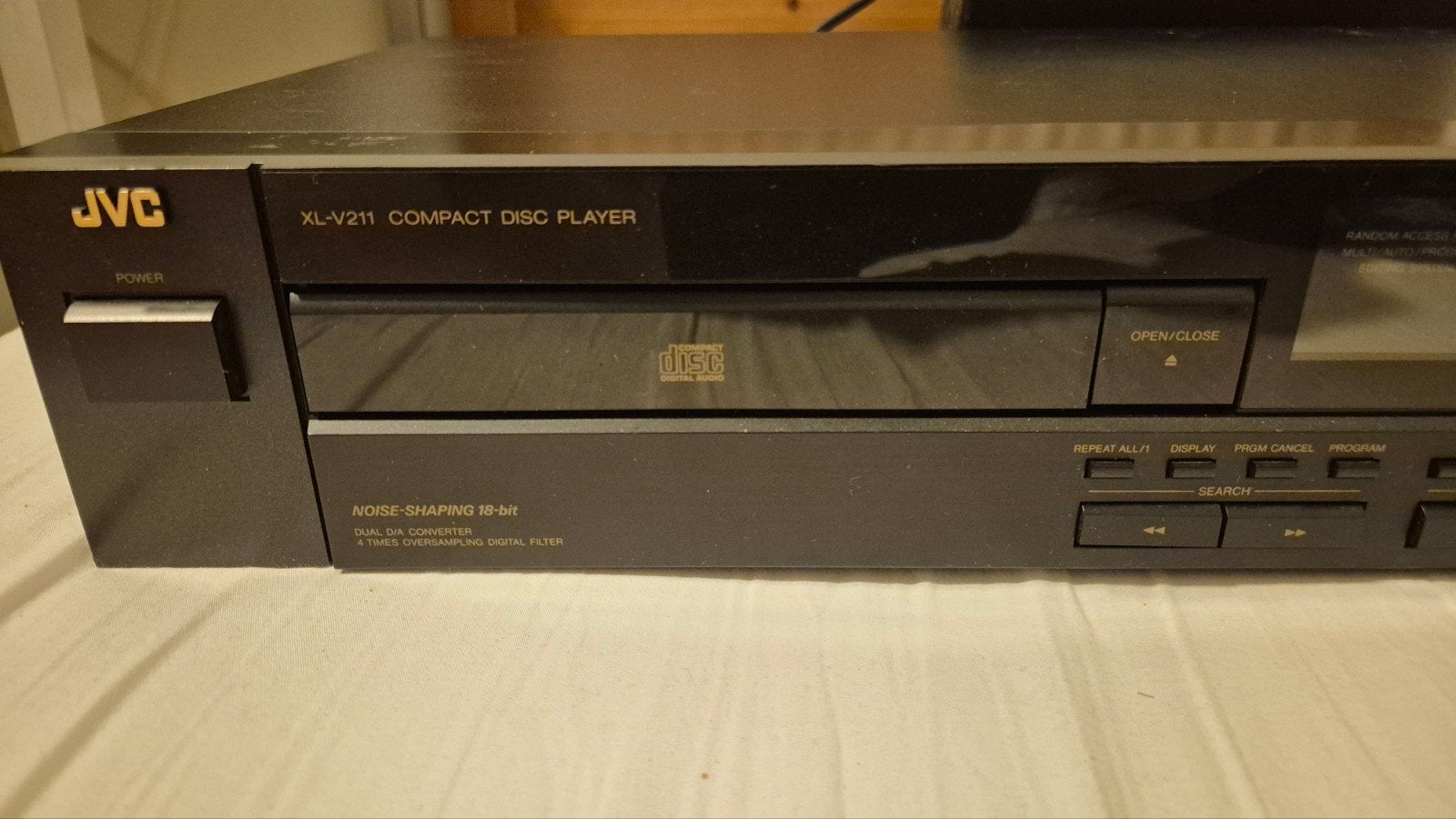 JVC XL-V211 Compact Disc Speler - Vintage CD-speler, Ophalen, Gebruikt, JVC
